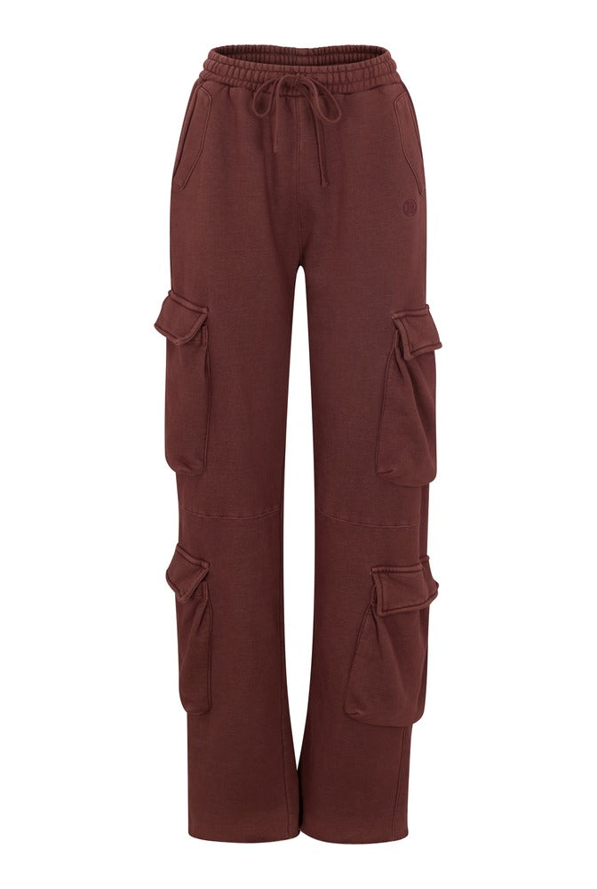 Cacao Cargo Joggers front
