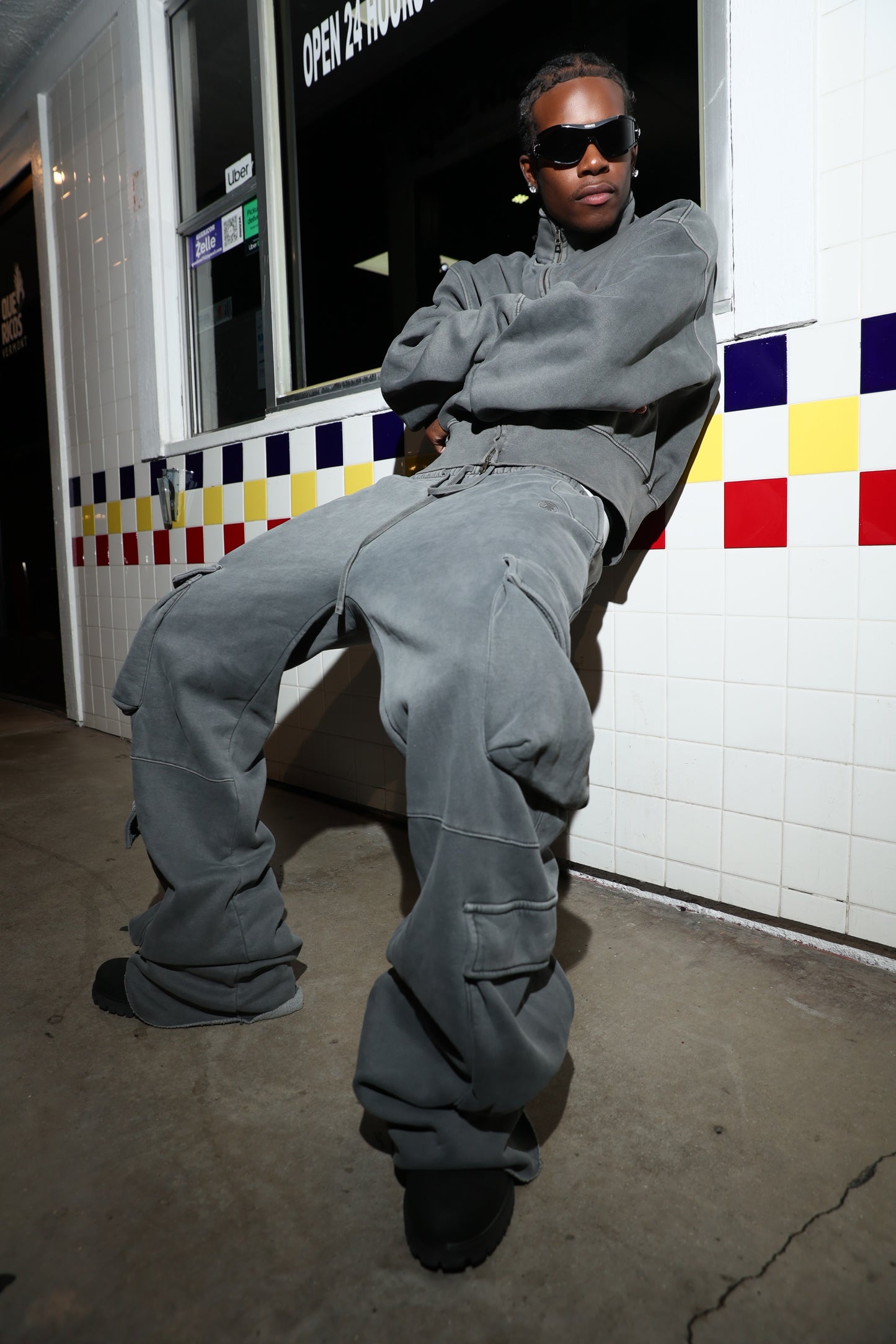 Griege Cargo Joggers