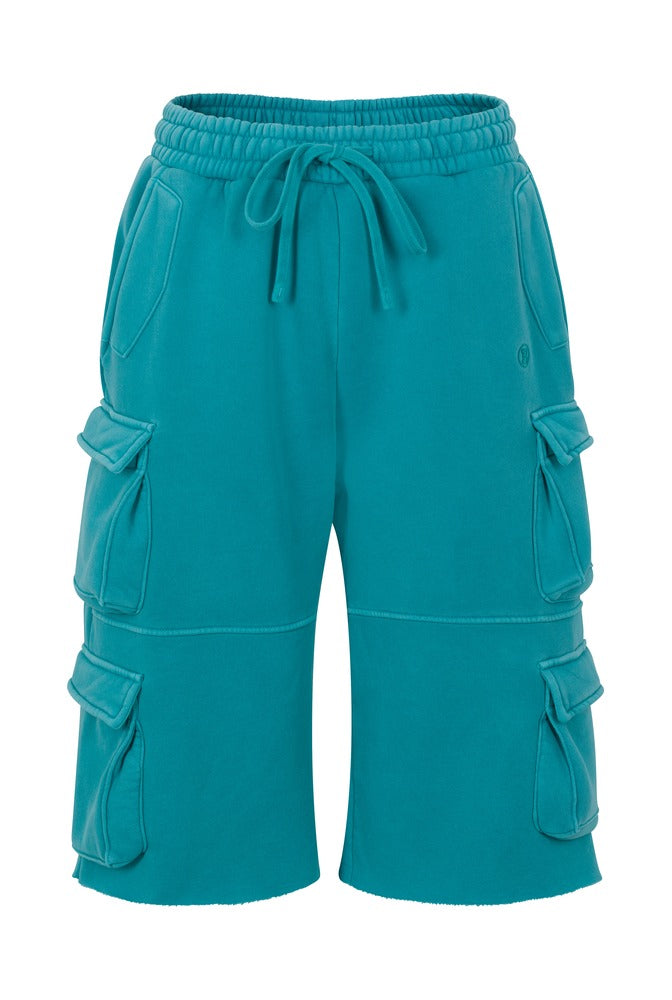 Bondi Blue Cargo Jorts front