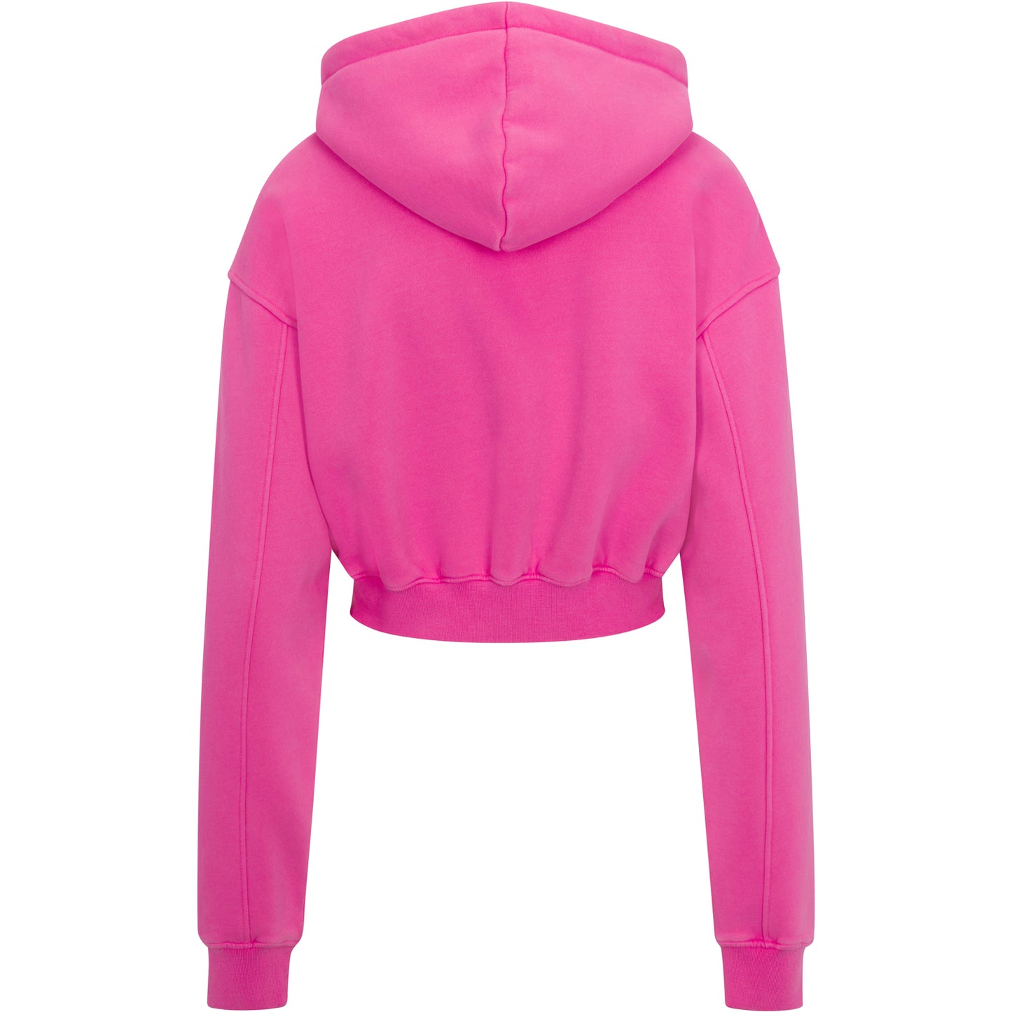 Rosa Cargo Cropped Zip Hoodie
