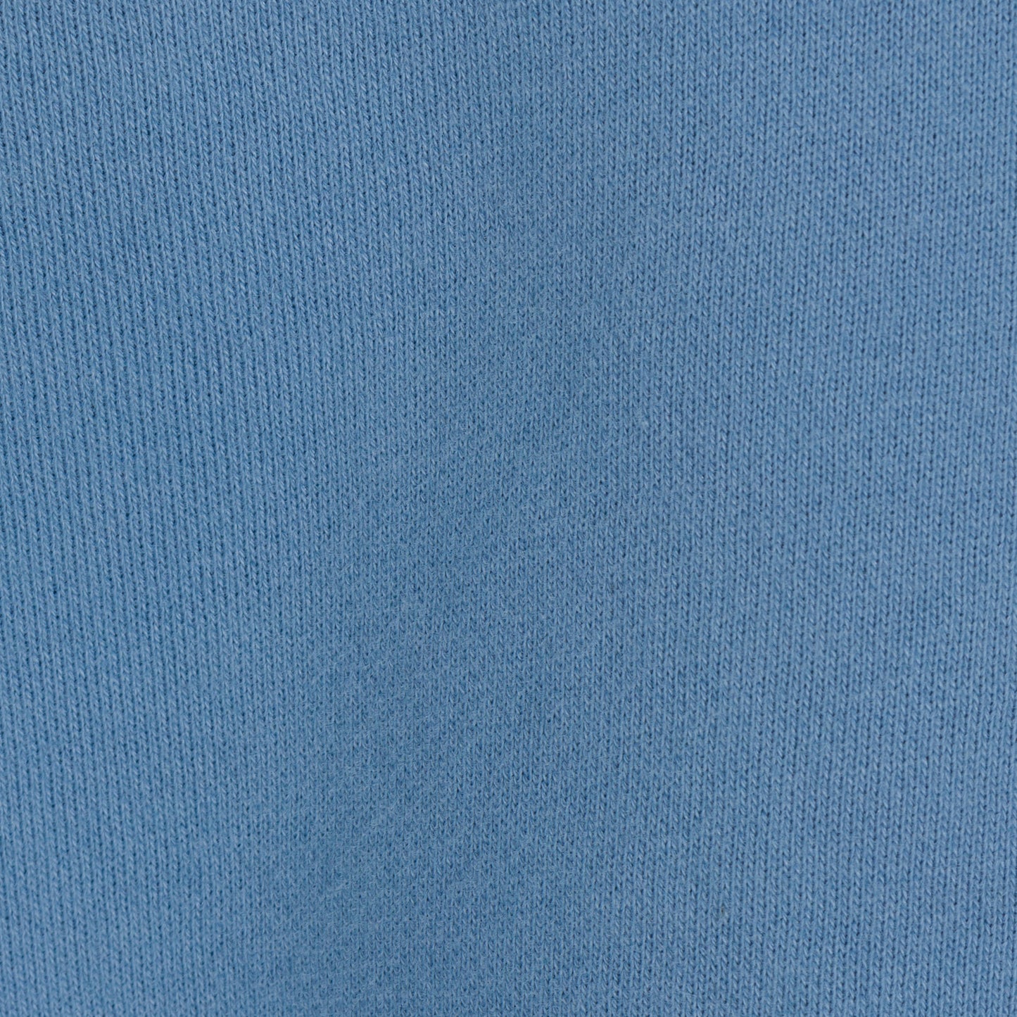 Blue Everyday Basic Cropped Hoodie