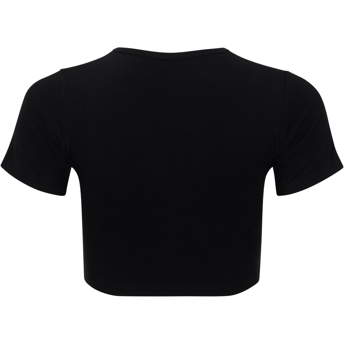 Black BE Logo Cropped Tee