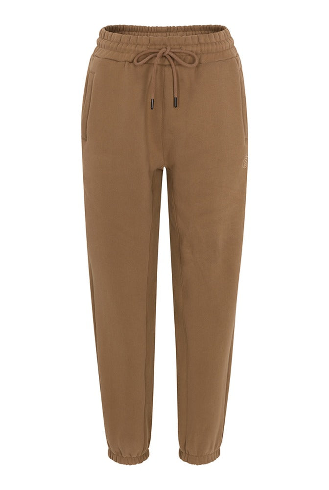 Tan Everyday Basic Joggers front