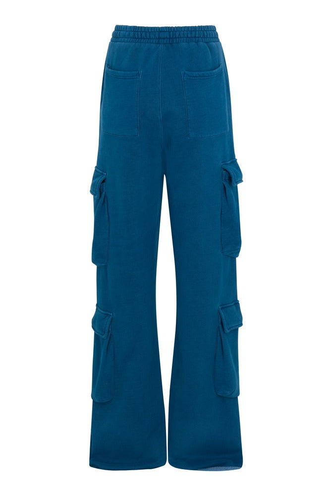 Azul Cargo Joggers back