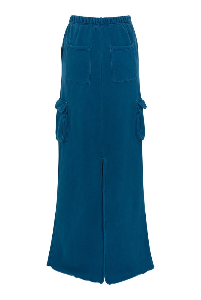 Azul Cargo Skirt back