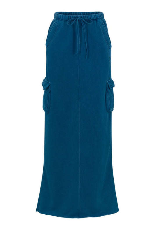 Azul Cargo Skirt front