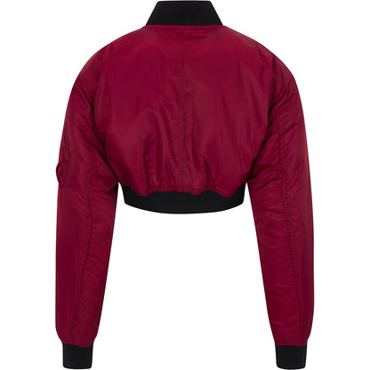 Merlot Commander Cropped Bomber