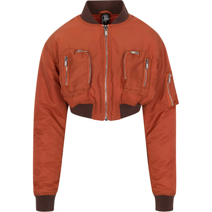 Rust Commander Cropped Bomber