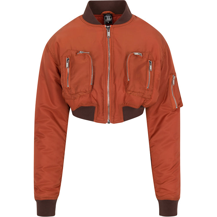 Rust Commander Cropped Bomber