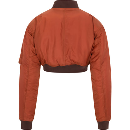 Rust Commander Cropped Bomber