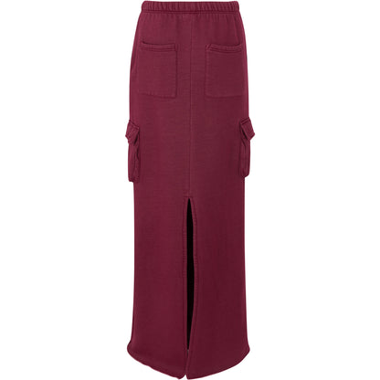Bordeaux Cargo Skirt