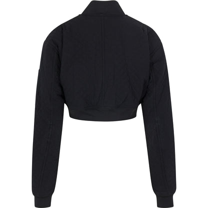 Black Flight Quilted Bomber