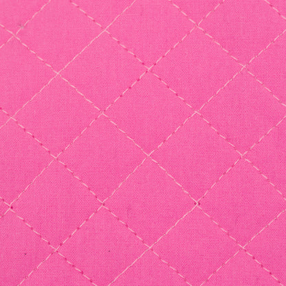 Pink Flight Quilted Bomber