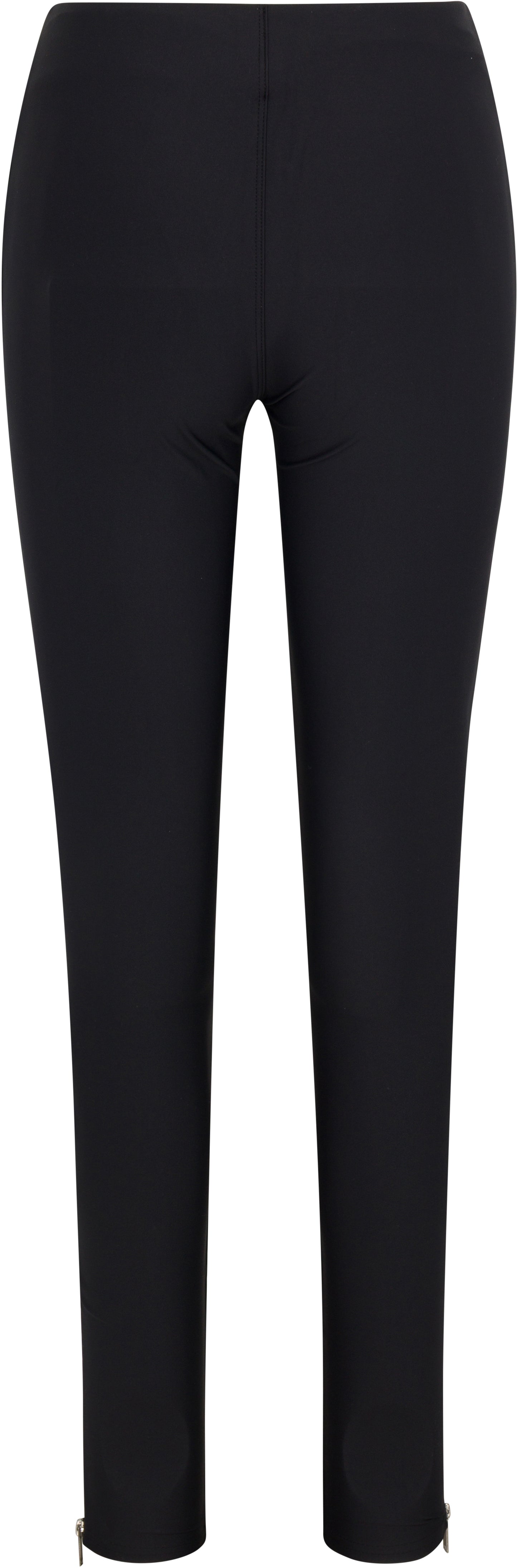 Black Sculpt Zip Legging