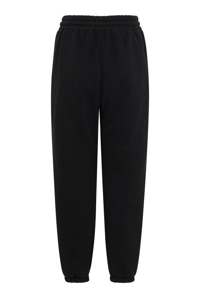 Black Everyday Basic Joggers back