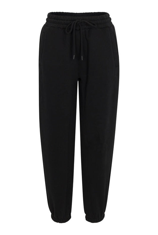 Black Everyday Basic Joggers front