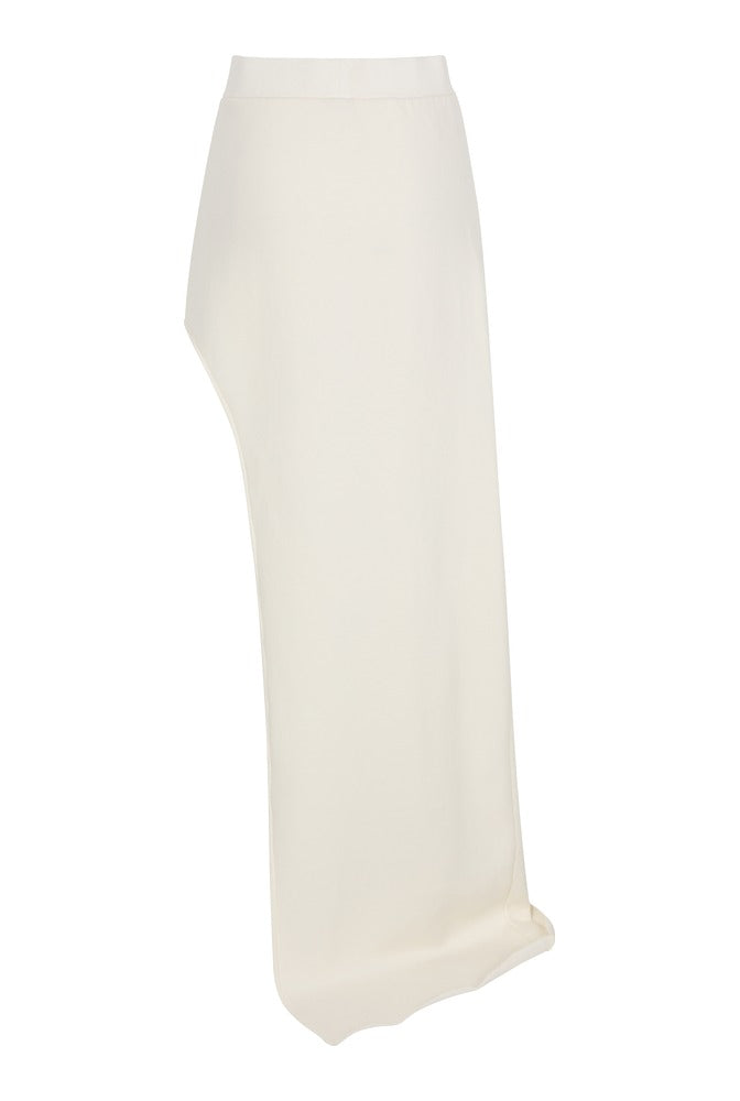 Ivory Bodyline Skirt back