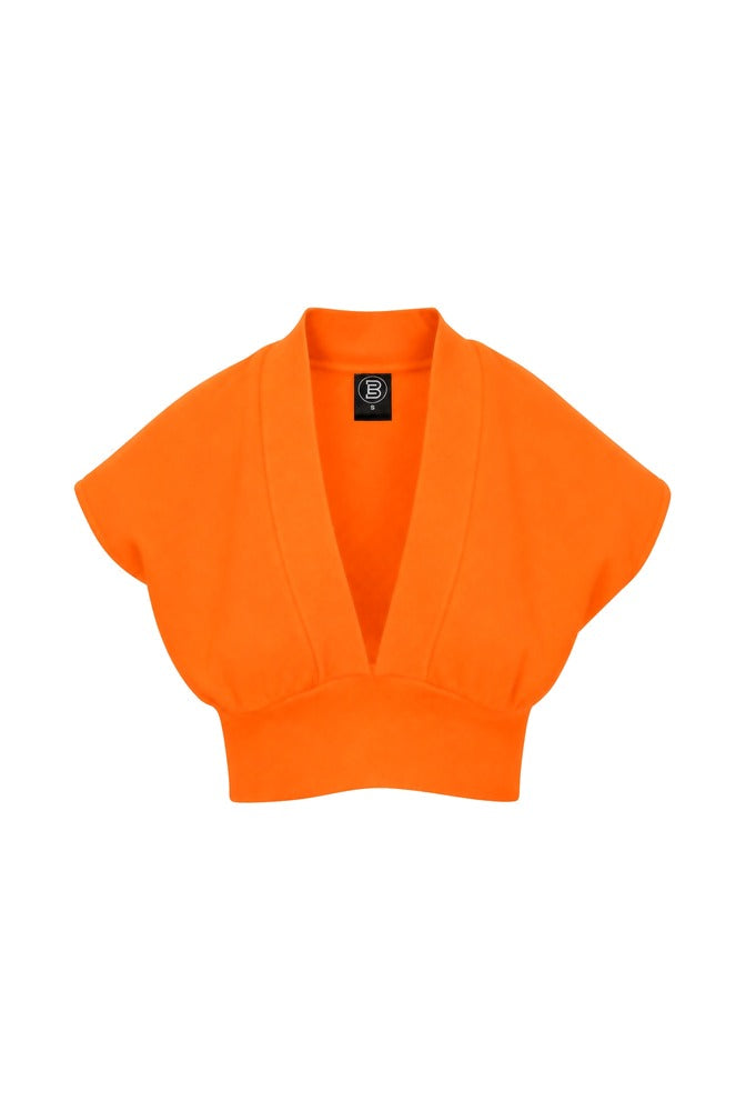 Tangerine Bodyline Top front