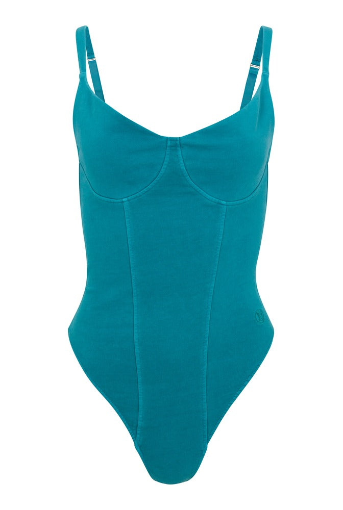 Bondi Blue Sirena Bodysuit front