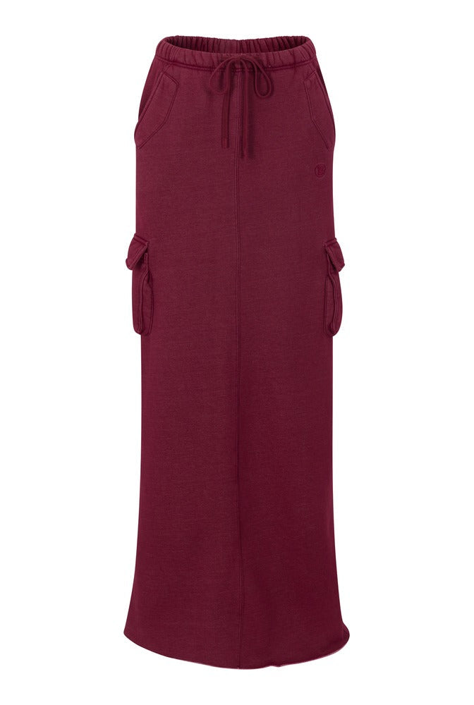Bordeaux Cargo Skirt front