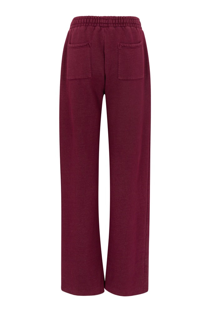 Bordeaux Refined Joggers back