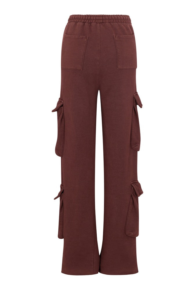 Cacao Cargo Joggers back
