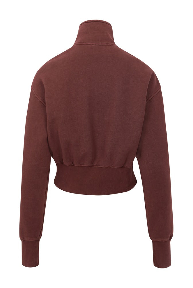 Cacao Zip Jacket back