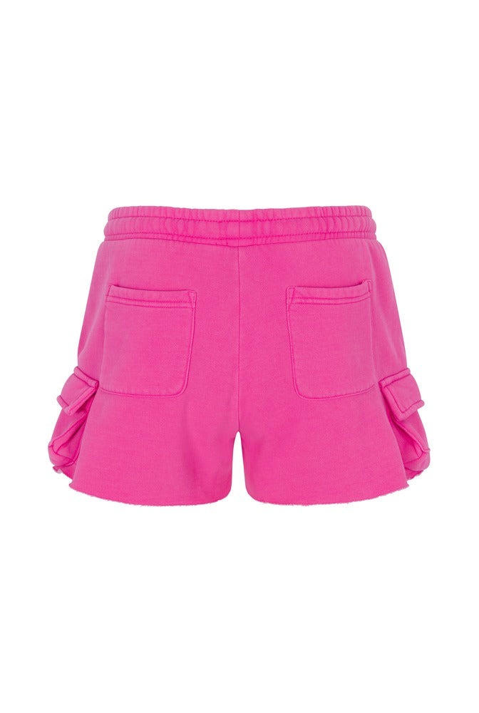 Rosa Mini Cargo Shorts back
