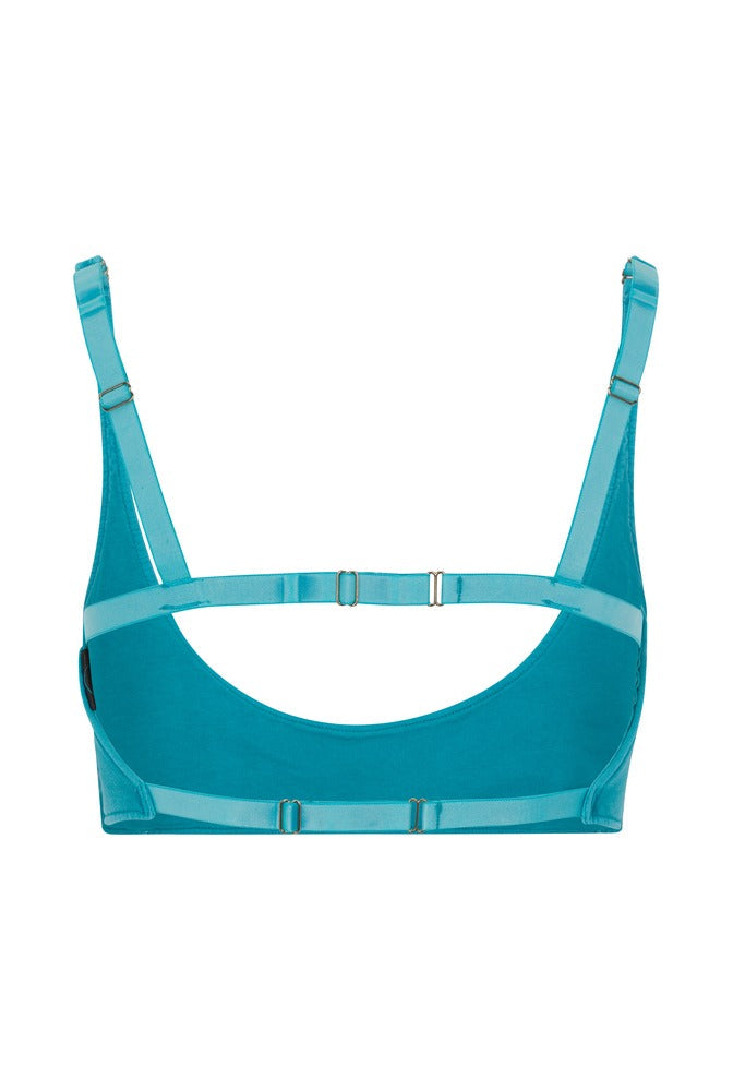 Bondi Blue Cross Me Top back