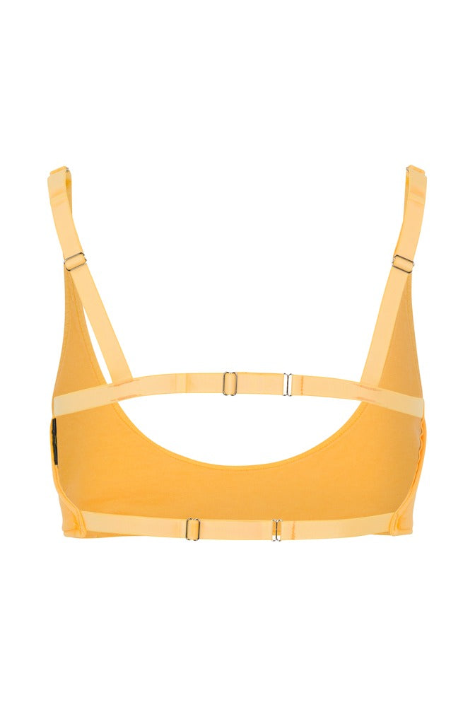Canary Cross Me Top back
