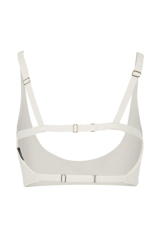 Ivory Cross Me Top back