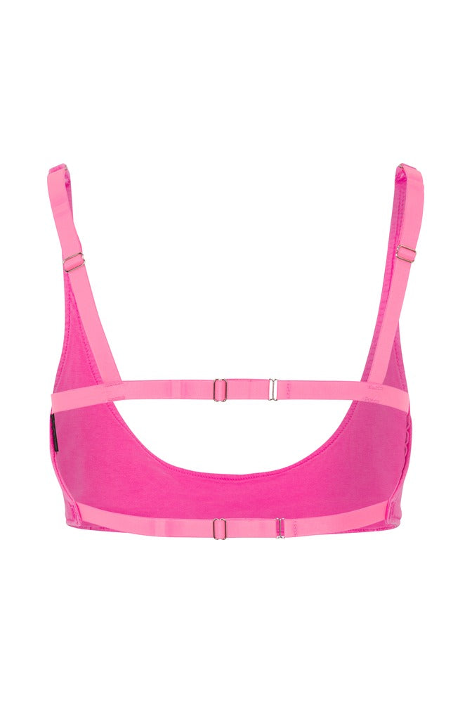 Rosa Cross Me Top back