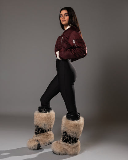 Expresso Commader Cropped Bomber