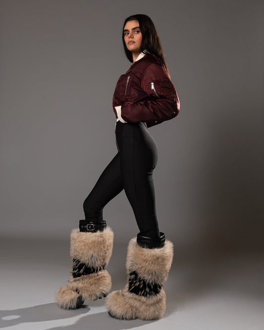 Expresso Commader Cropped Bomber