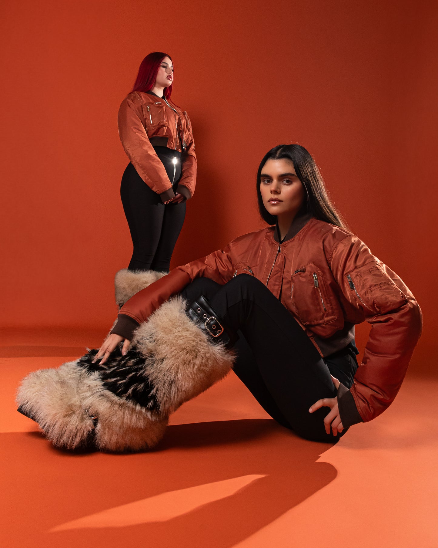 Rust Commander Cropped Bomber