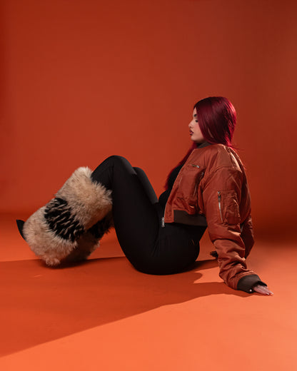 Rust Commander Cropped Bomber