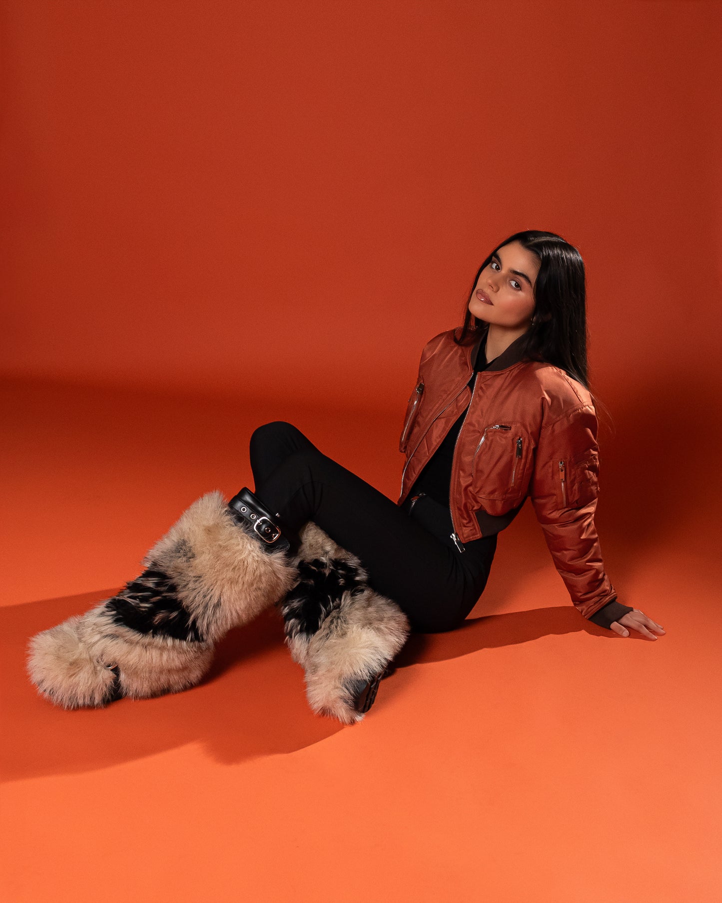 Rust Commander Cropped Bomber