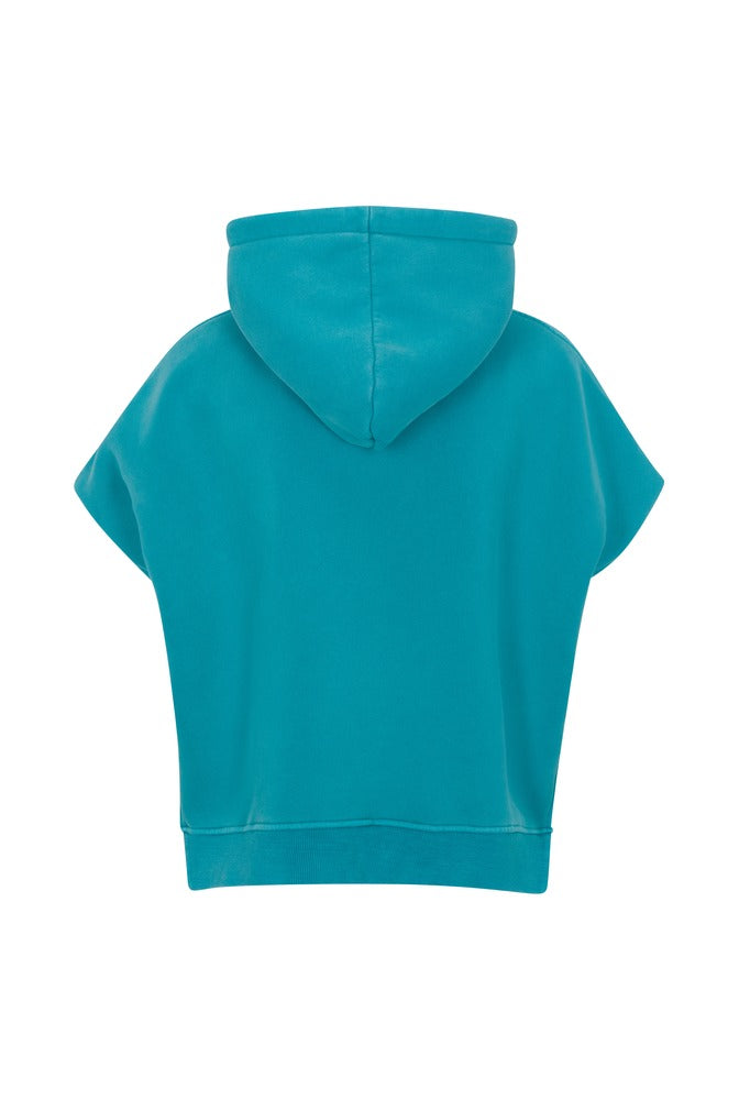 Bondi Blue Edge Cut Top back