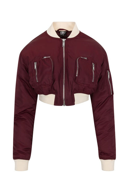 Expresso Commander Cropped Bomber front