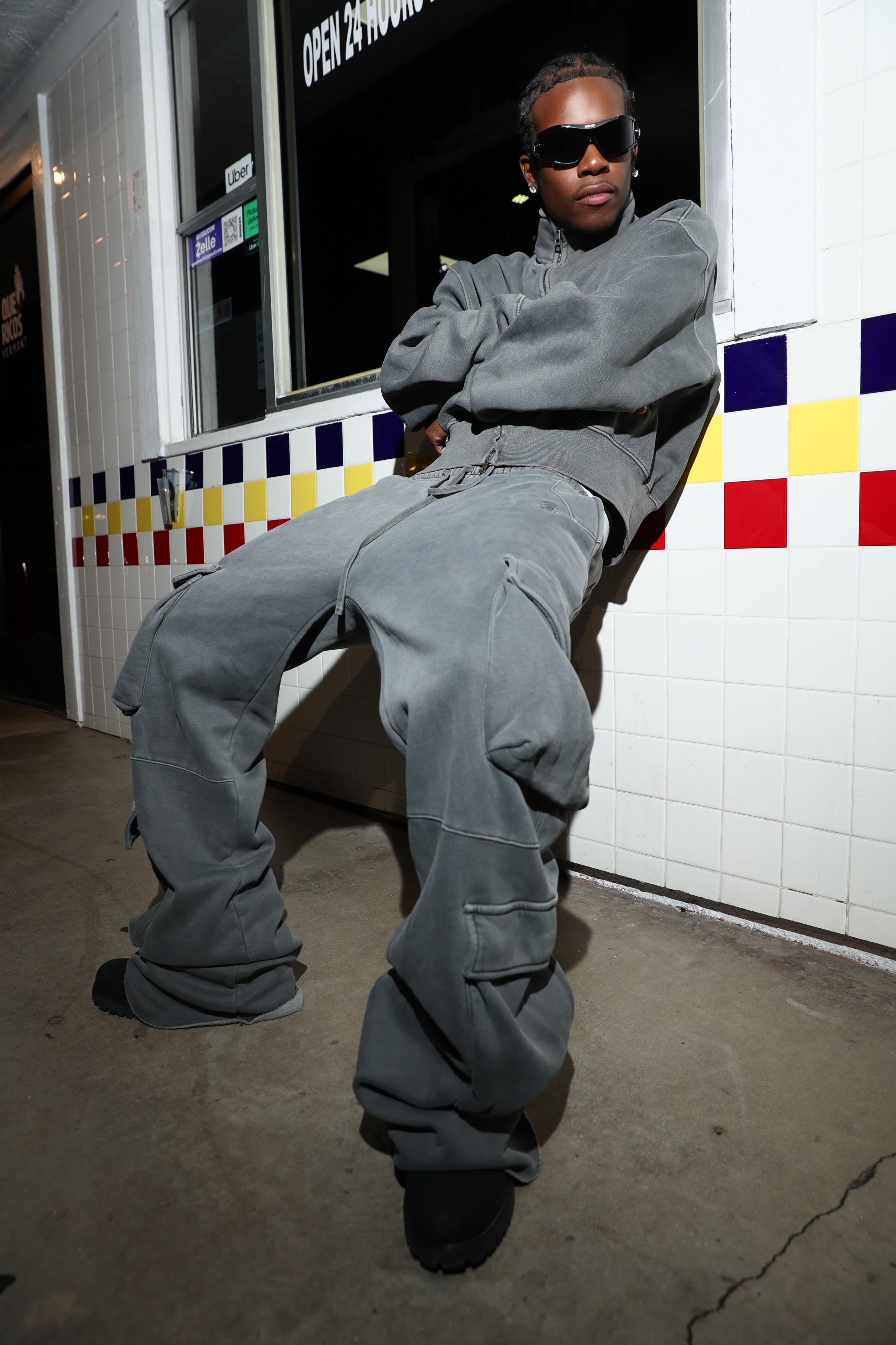 Griege Cargo Joggers
