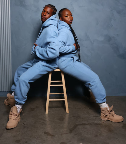 Blue Everyday Basic Joggers