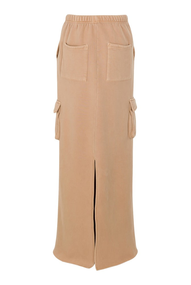 Fawn Cargo Skirt back