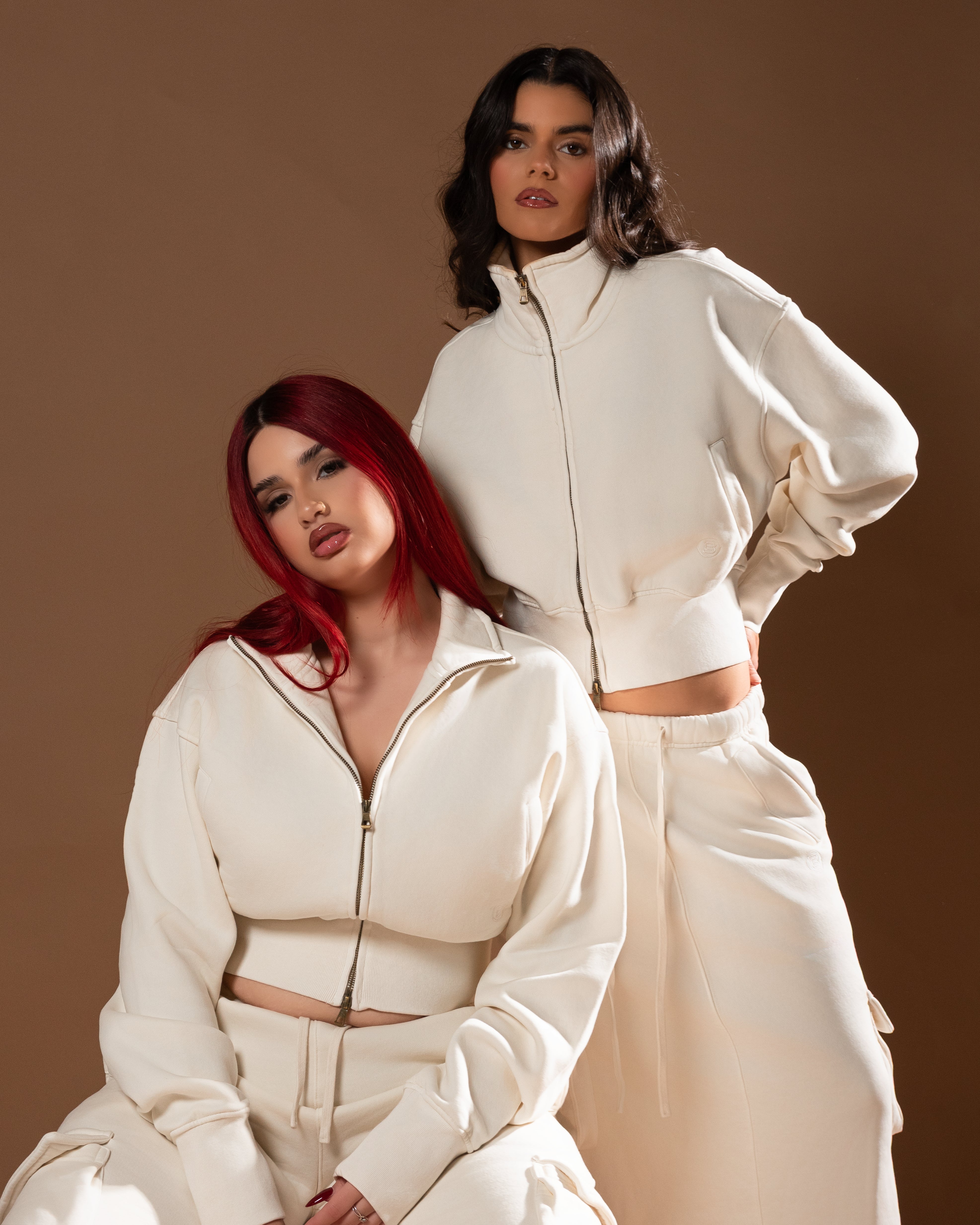 Ivory Zip Jacket