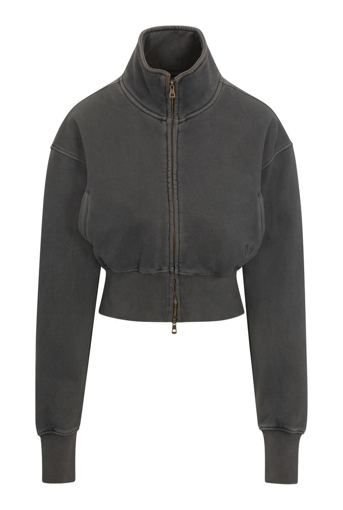 Griege Zip Jacket back