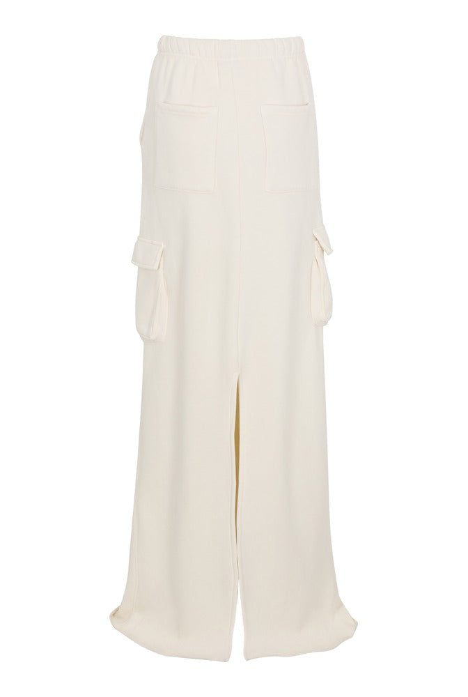 Ivory Cargo Skirt back