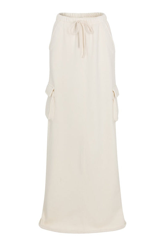 Ivory Cargo Skirt front