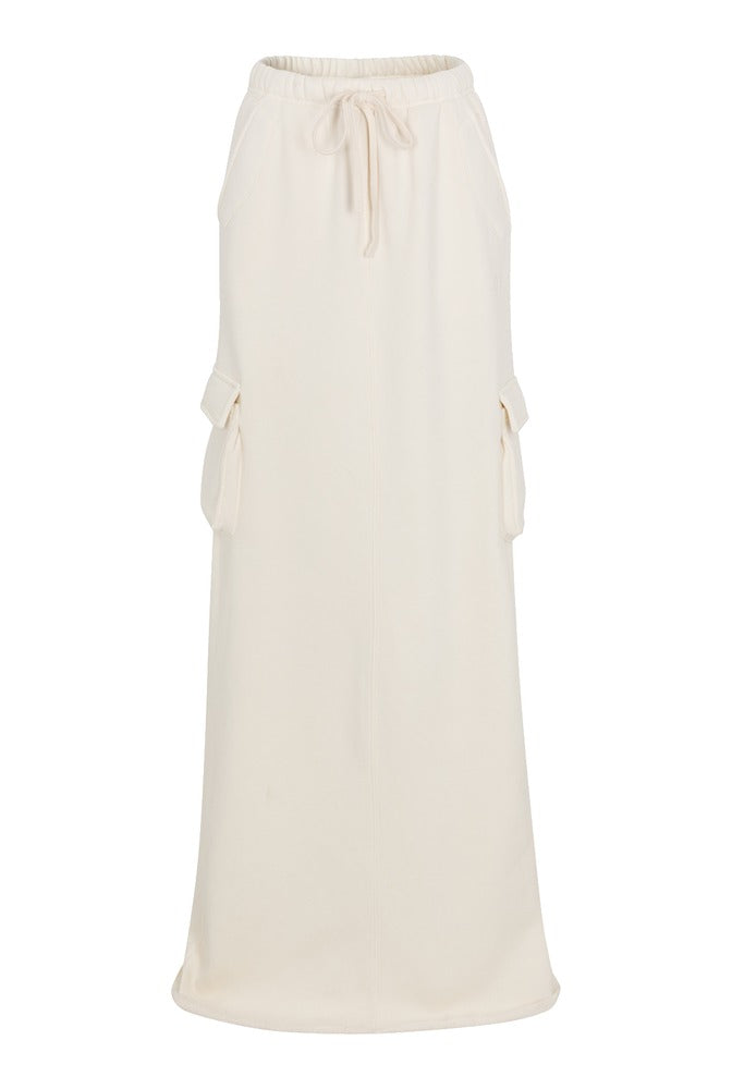 Ivory Cargo Skirt front