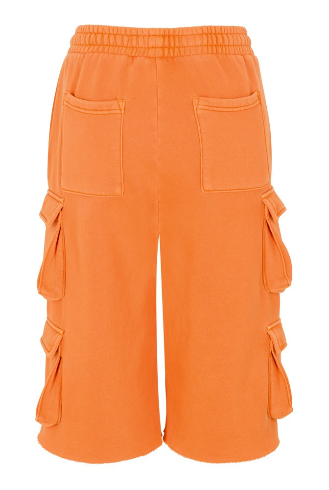 Tangerine Cargo Jorts back