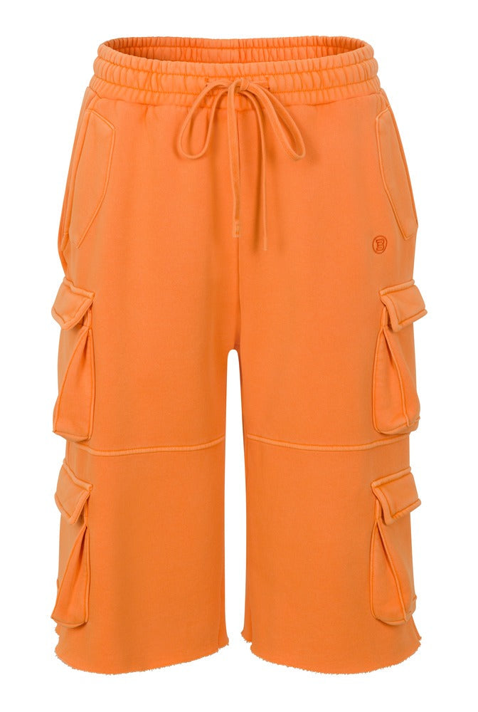 Tangerine Cargo Jorts front
