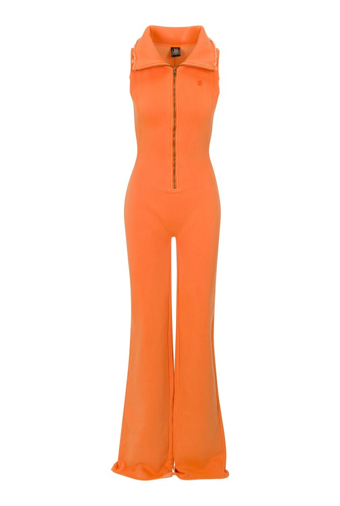 Tangerine Vyre Jumpsuit front